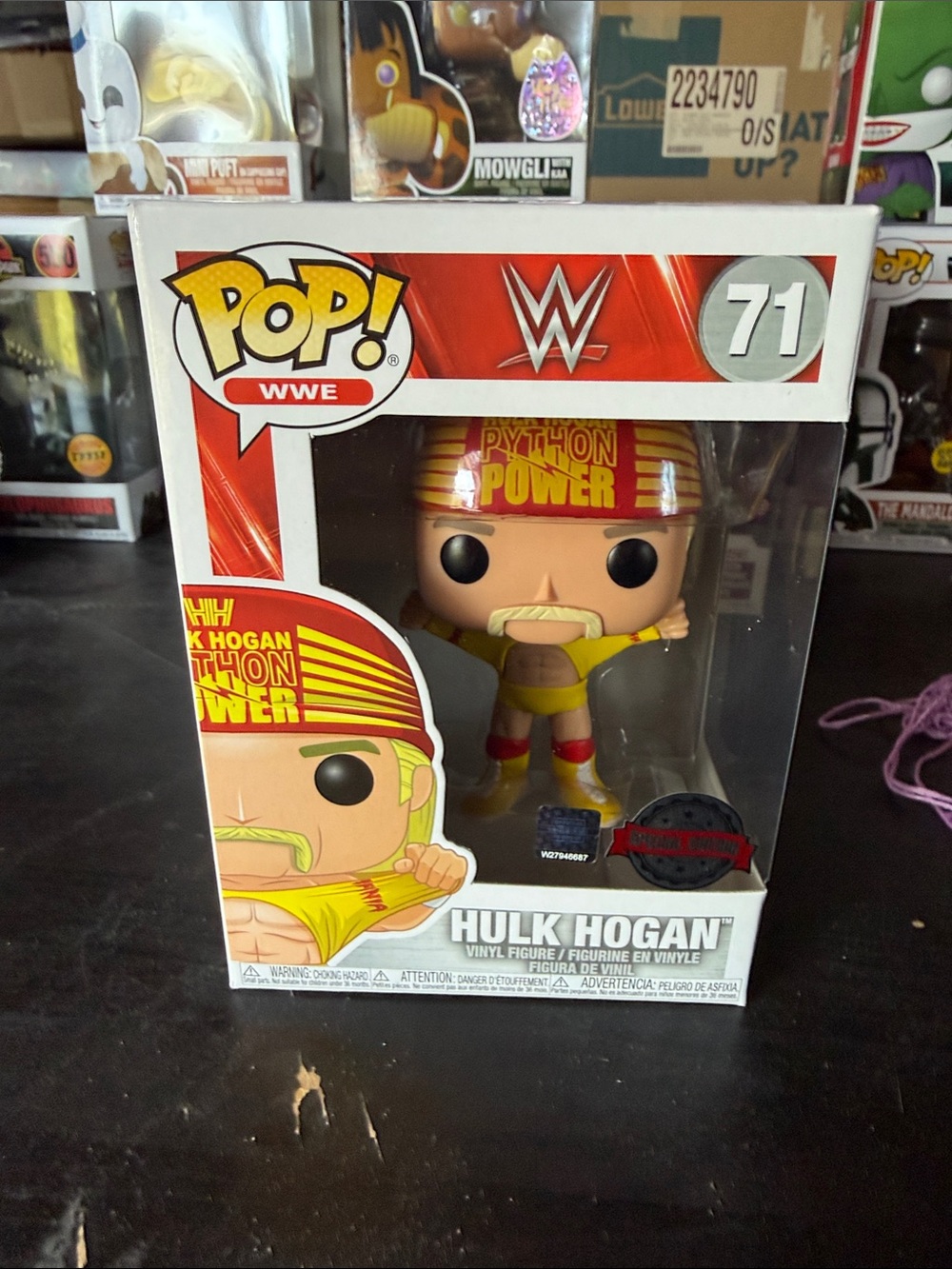 Funko Yellow & Red Hulk Hogan WWE Vinyl Figure (71)